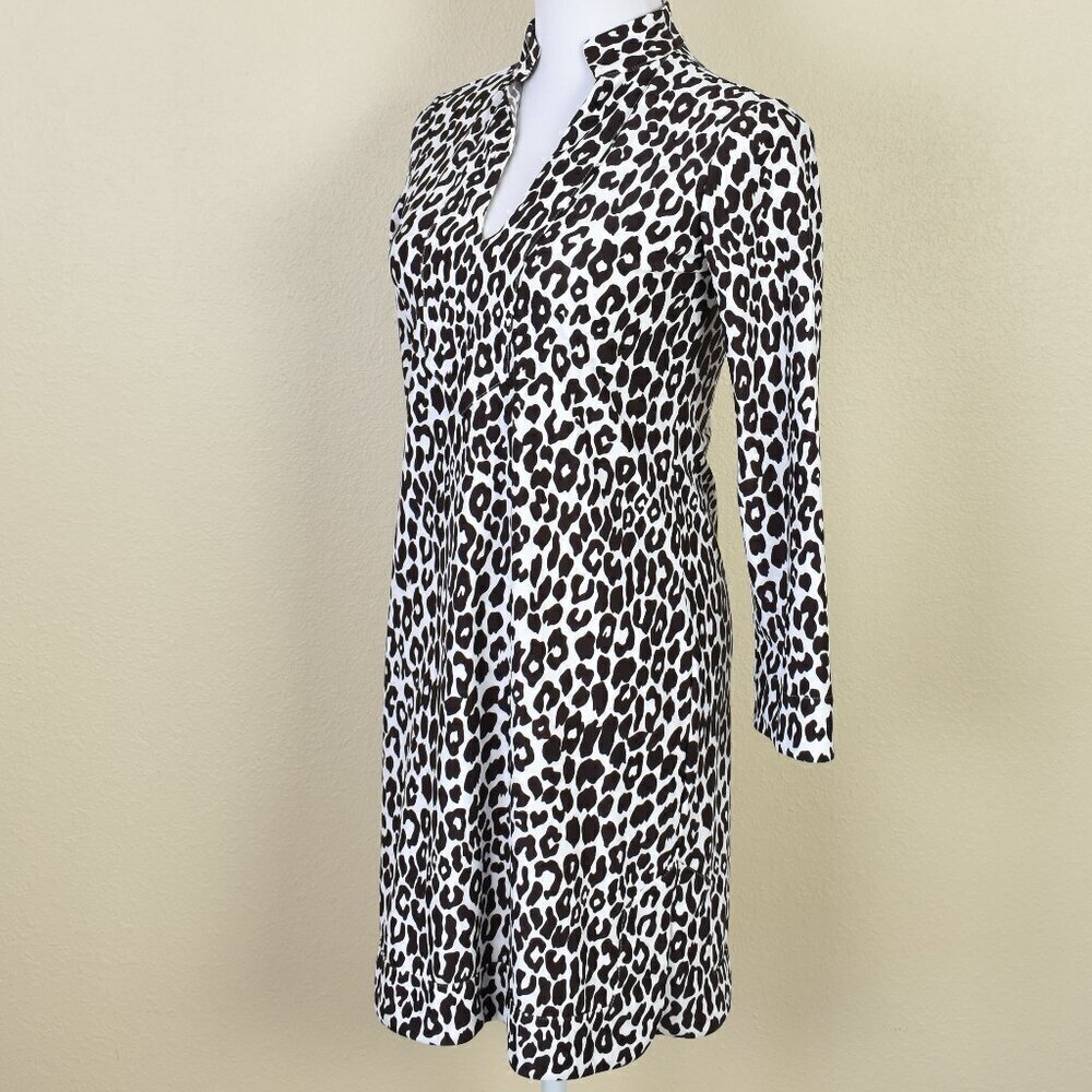 Jude Connally Kate Leopard Print Dress - XS - Picture 4 of 10